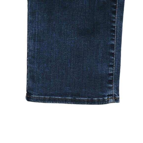 NYDJ Sheri Slim High Rise Straight Leg Blue Denim Jean Size 12P - Picture 6 of 16